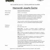 Memoriál Josefa Čecha  1