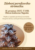 Zdobení perníkového stromečku  1